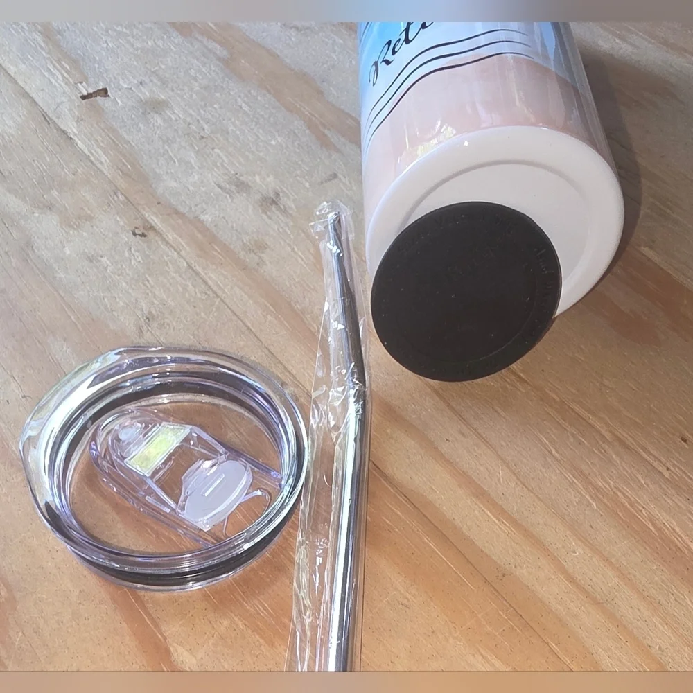 Fatbaby Beach Scene Retirement Tumbler (MIC17) - Picture 5 of 6